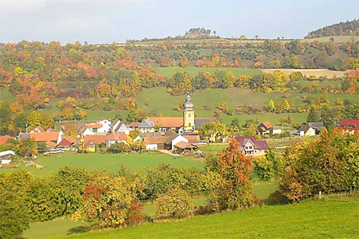 Frauendorf nahe Bad Staffelstein im Lautergrund